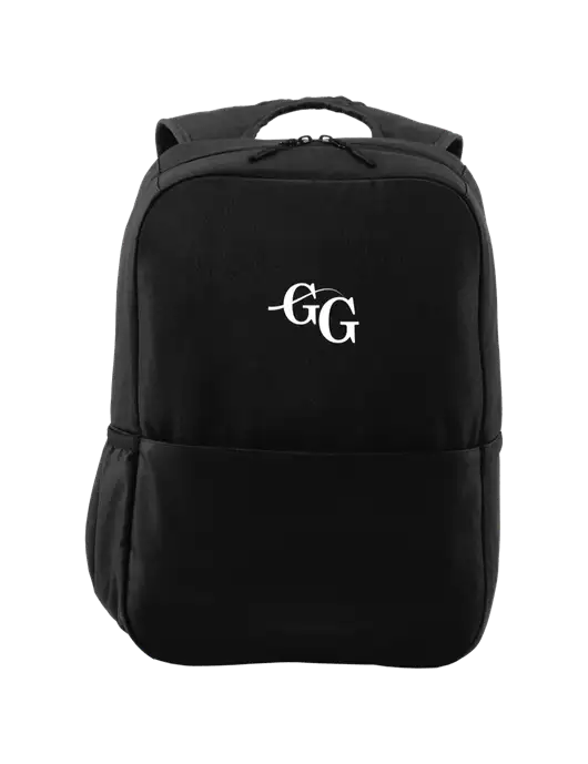Access Square Laptop Black Backpack w/"GG" Logo