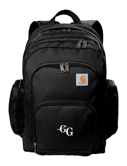 Carhartt Black Foundry Series Pro Backpack w/"GG" Logo