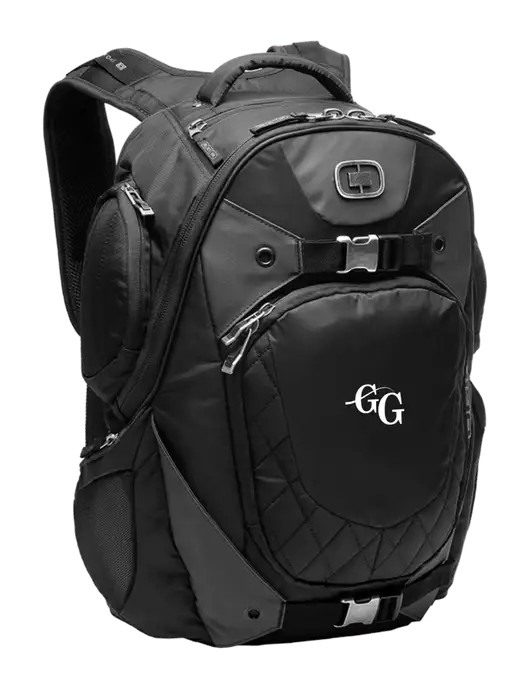 OGIO Black Squadron Pack w/"GG" Logo