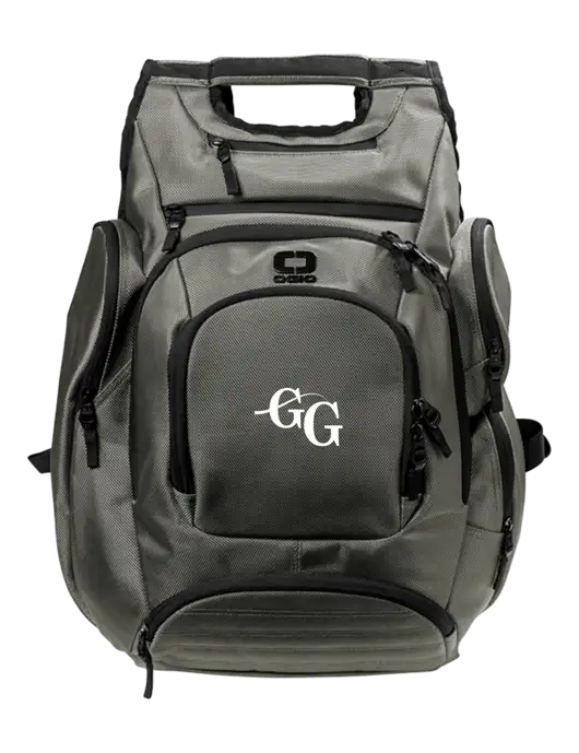 OGIO Medium Grey Metro Ballistic Laptop Backpack w/"GG" Logo