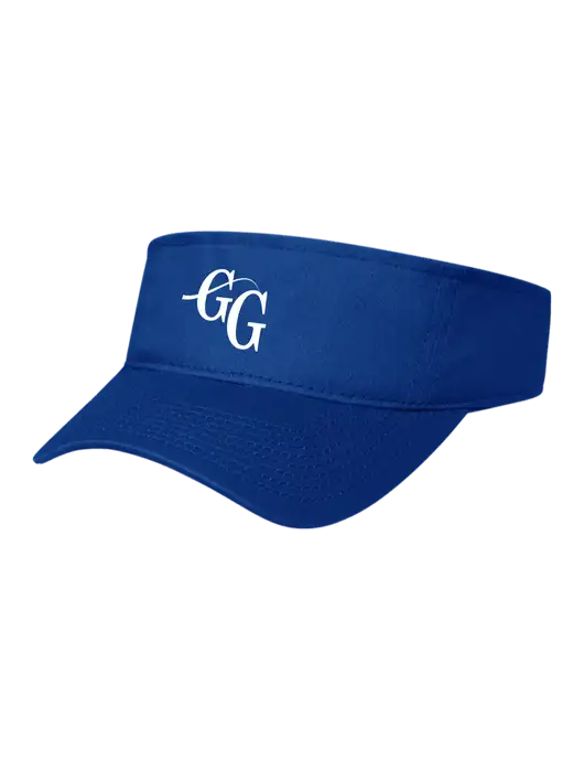 Royal Cap Visor w/"GG" Logo