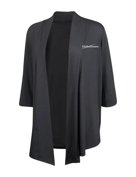Grey Smoke Womens Concept Shrug w/Global Grace Logo