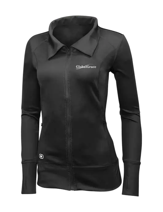 OGIO Blacktop Womens Endurance Fulcrum Full-Zip w/Global Grace Logo